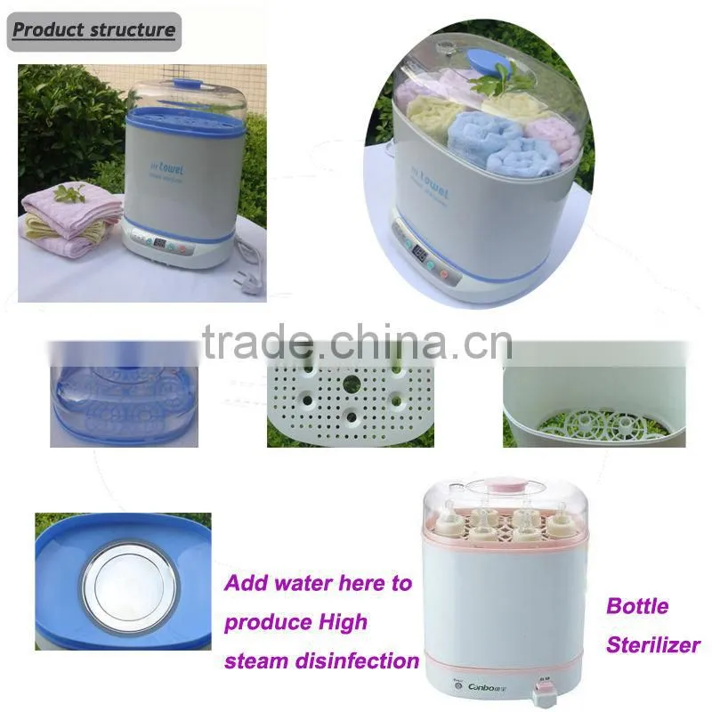 Salon Spa Portable Towel Baby Bottle Sterilizer Warmer Food Warming Eggs Cooking