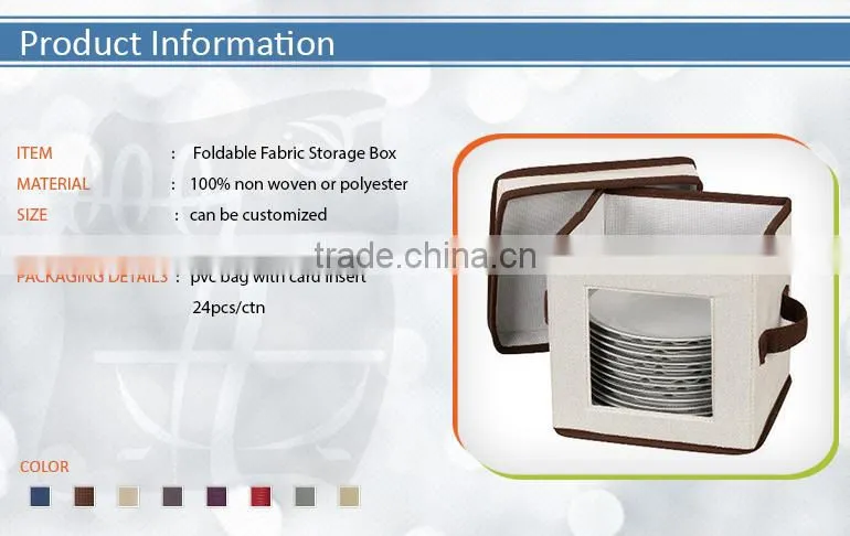Popular Foldable Fabric Storage Box