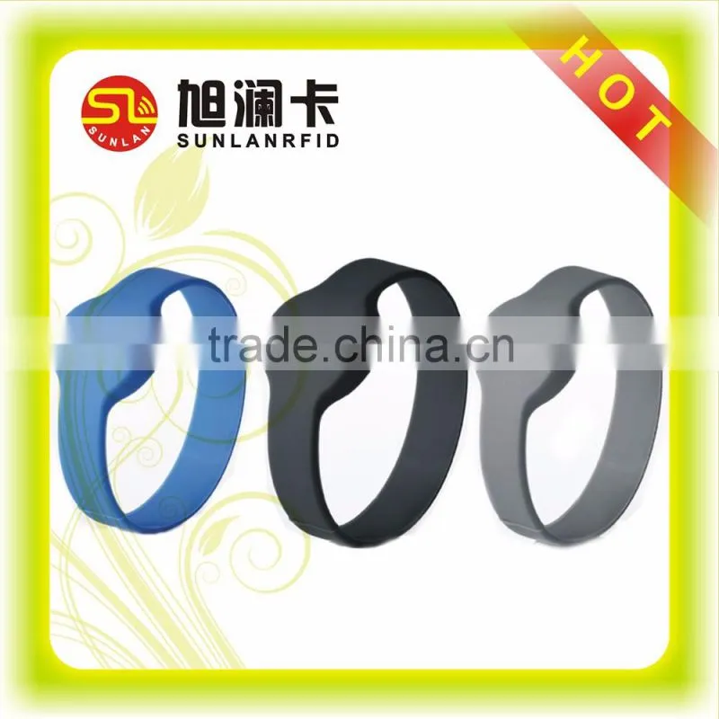 RFID silicone bracelets, Access control RFID wristbands/Paper Bracelets/Soft PVC Wristbands