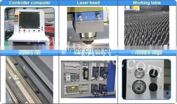 SS/CS/MS/Aluminum/copper metal Fiber cutting metal machine