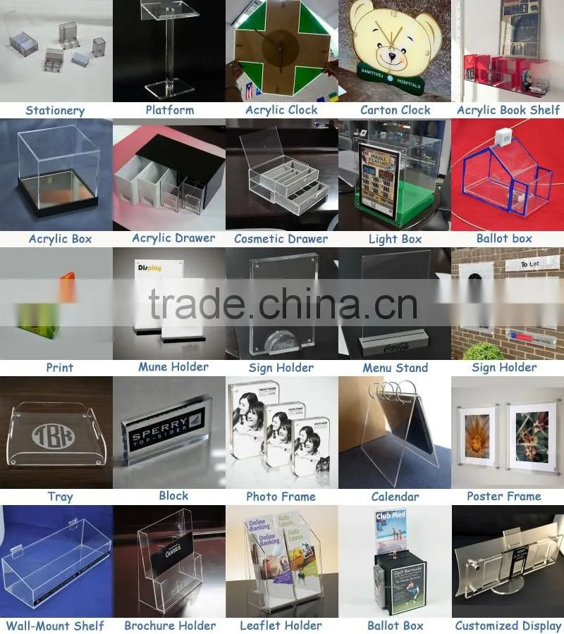 Wholesale Home Acrylic Picture Photo Frames