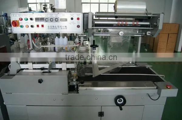 Film Cutting Sealing Machine Can POF PE PVC Bottle Shrink Wrap Machine