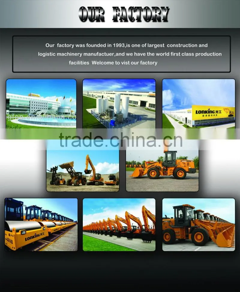 LG853D 5000kg Longking tractor with whee loader for sale with CE approved