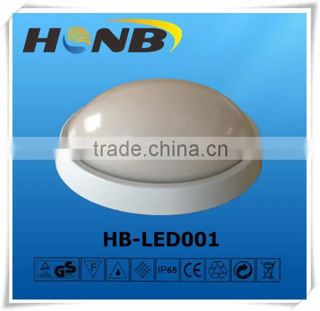 IP65 E27 6W-15W outdoor LED bulkhead light fitting