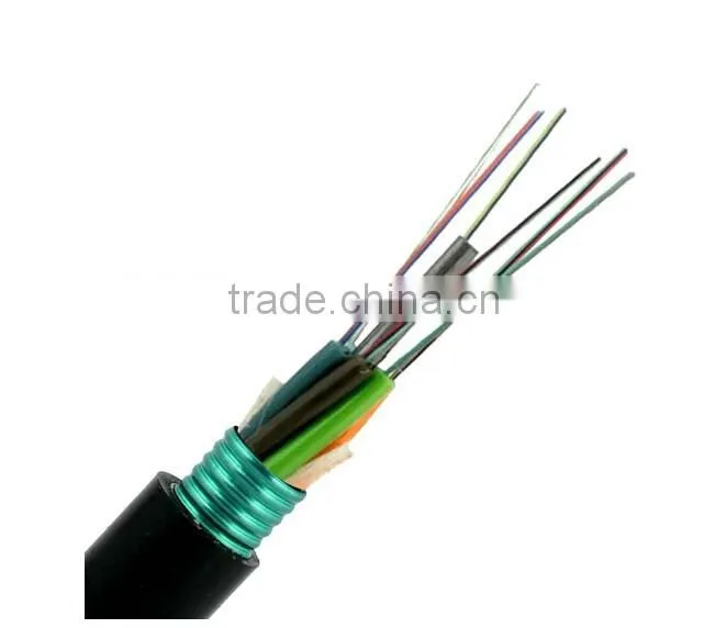 New product Unitube Light-armored GYXTW 12 core outdoor fiber optical cable