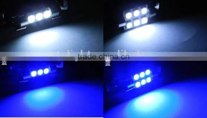 100% Manufacturer C5W CANBUS Led festoon dome light 12-14V 31MM/36MM/39MM/42MM universal car interior lamps