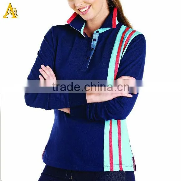 branded collar t-shirts for women