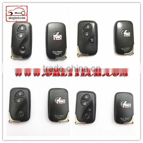 Best price Lexus 4 buttons flip modified remote key shell for lexus key case for lexus