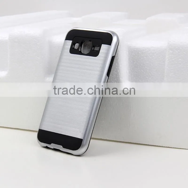 brush satin mobile phone cover for samsung galaxy j3