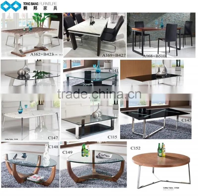 TB foshan city furniture manufacturers metal furniture korean dining table
