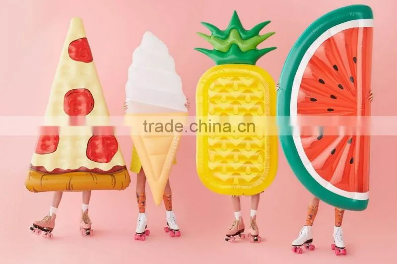 Hot Selling Inflatable Watermelon/pineapple Pool Float