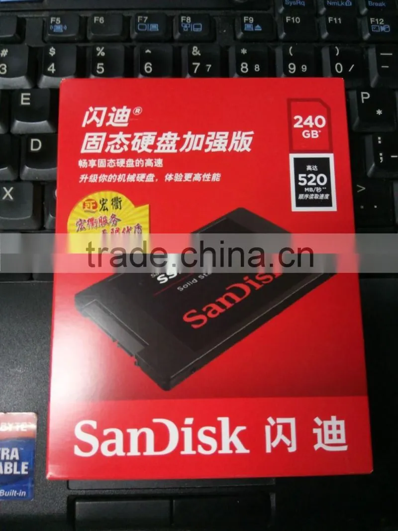 SSD 480GB With retail brand package
