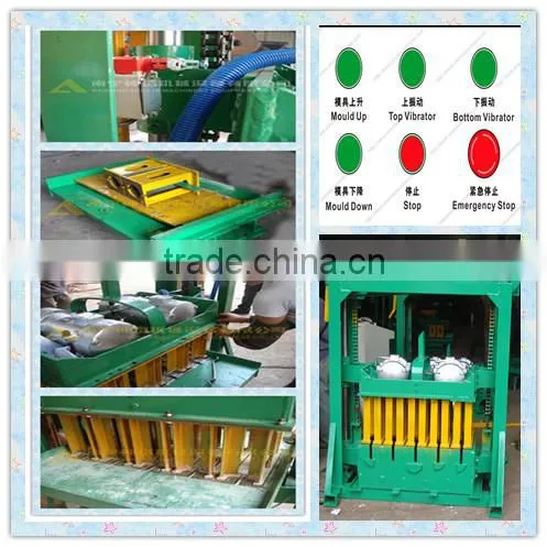 SHENTA QTJ4-60 high efficient competitive price concrete block machine