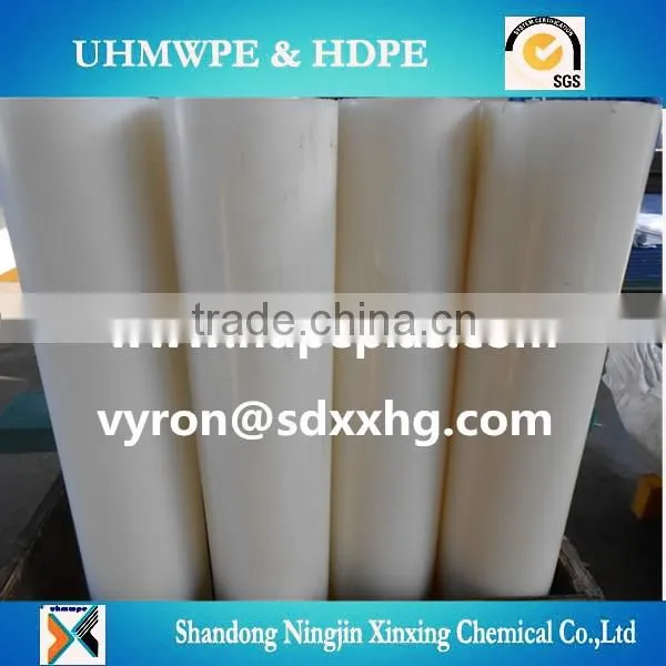 Eco-friendly Plastic Engineering Bar / Low Water Absorption Pe Rods