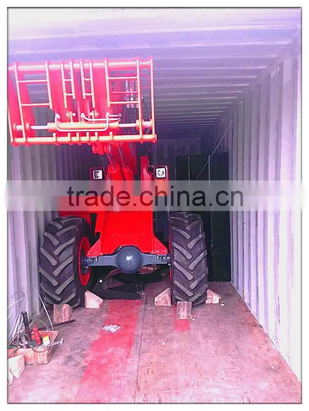 multifunction small wheel loader TL1500 telescopic loader with 50HP engine