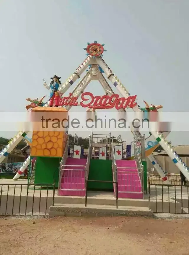 outdoor playground pirate ship rides with trailer for sale