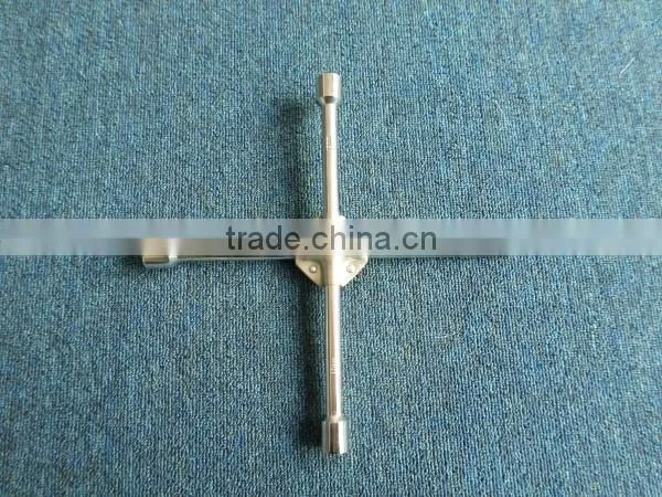 Cross Wrench with center black wrench red wrench