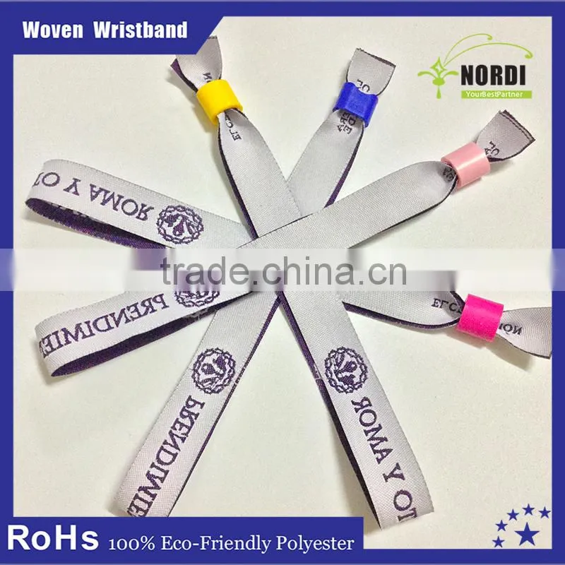 High quality Customized Free woven Wristbands