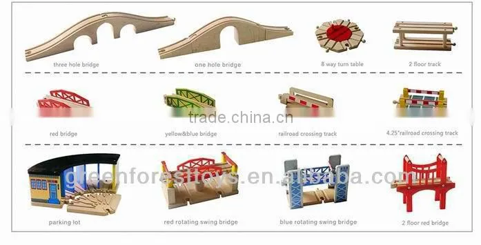100pcs Train Set