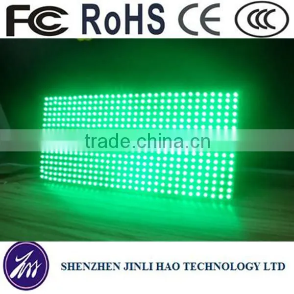 p10 led single color moudle green color