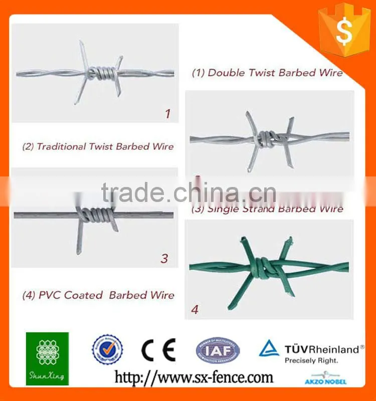 China supplier cheap barbed wire/high tension wire/resistance wire