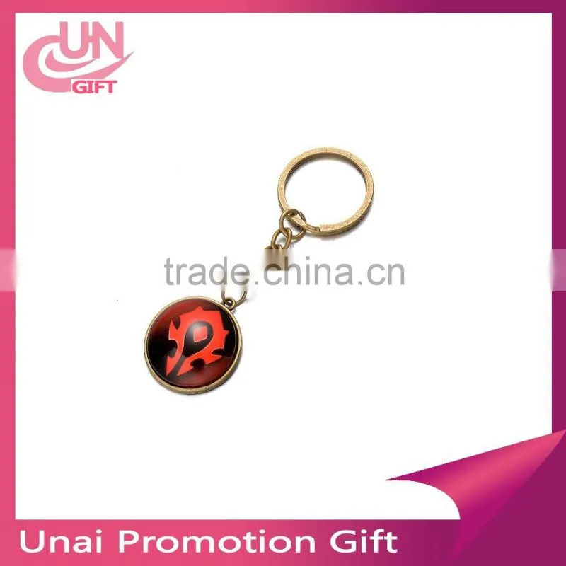 2016 High quality promotional kirsite metal keychain