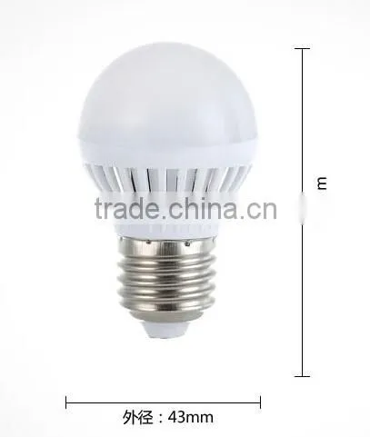 E27 high quality LED ball bulb 3W 5W 7W 9W for table floor lamp droplight CE ROHS