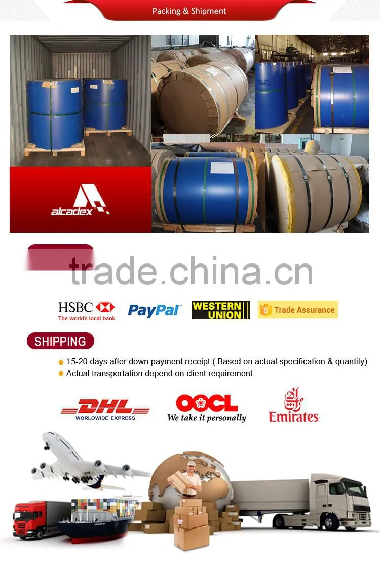 AA1100/3003 color coated aluminium foil