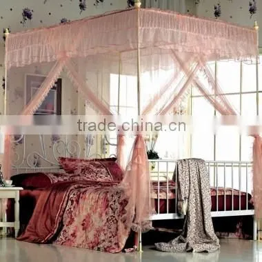 china supplier high quality rectangular double bed palace mosquito net