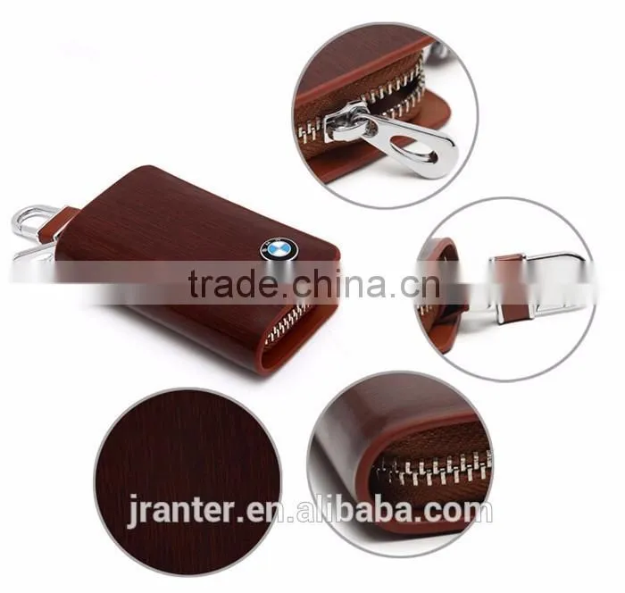 Hot Sale cow leather car key case for various kinds of car keys