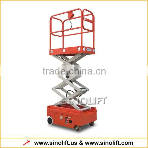 Sinolift FSJY3/FSJY3.9 Small Electric Platform Scissor Lift