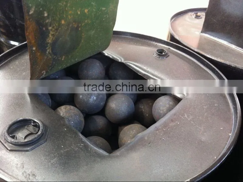 DIA 20-150MM forged grinding steel ball for ball mill / forged and cast grinding steel ball price