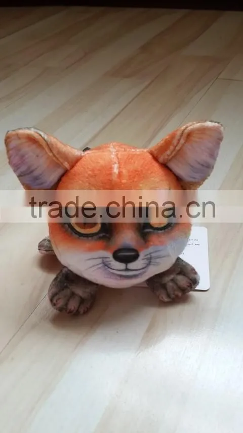 promotional gift plush toy shrike bird 3 D printing plush bird earthbag small shrike bird plush earthbag with beans