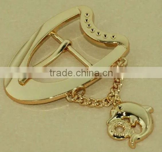 Belt and belt buckles with rhinestone
