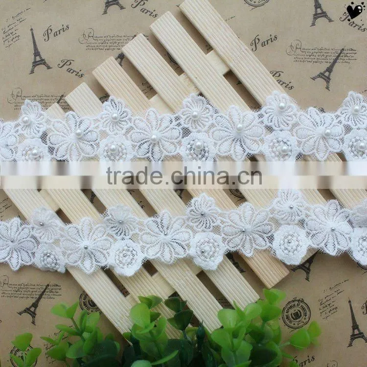 cotton garment trim for wedding dress