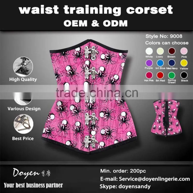 Top selling products 2015 firm slim body shaper waist training corset
