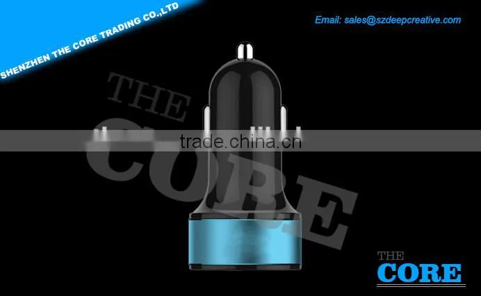 B2 2 USB port car charger,2 ports car charger,car usb charger