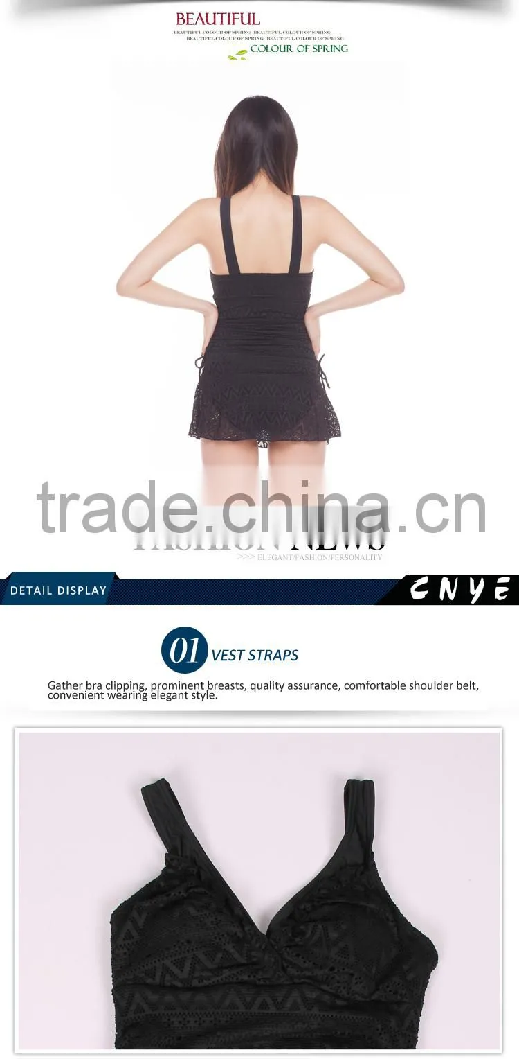 CNYE new design one piece womens swimwear