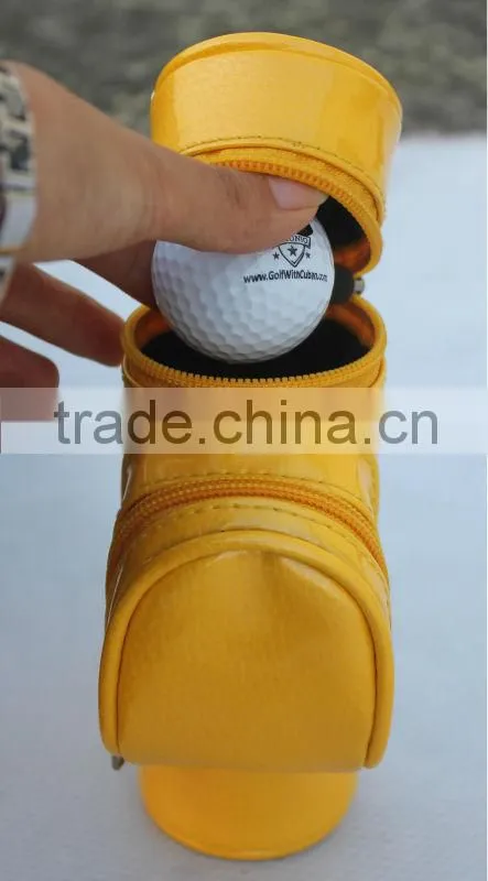 Small Golf Ball and Tee Bag/Mini Golf Item