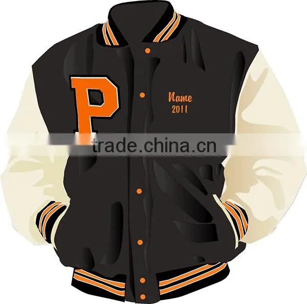 Hot Sales Popular Style Varsity Jacket Man's Baeball Coat