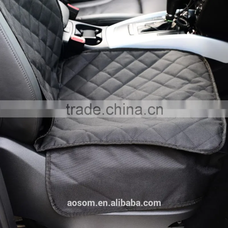 PawHut Waterproof Car Front Pet Seat Cover W/Anti-Slip Mat Liner