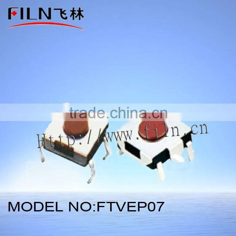 FTVEP07 dip 6.2x6.2 tactile push light switch touch panel