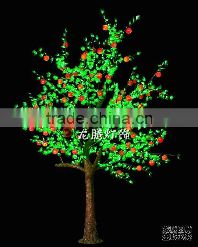 led landscape artificial tree with light