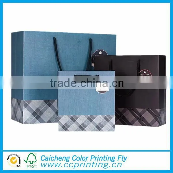 Christmas Holiday Paper Gift Store Packaging Shopping Bag