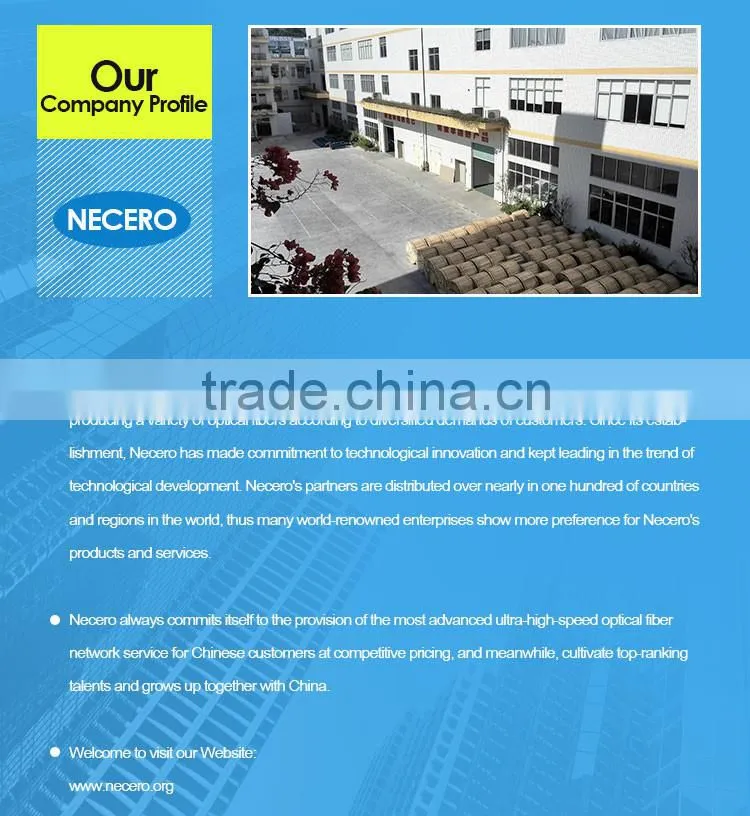 Factory supply excellent strippability fiber optic cable meter price