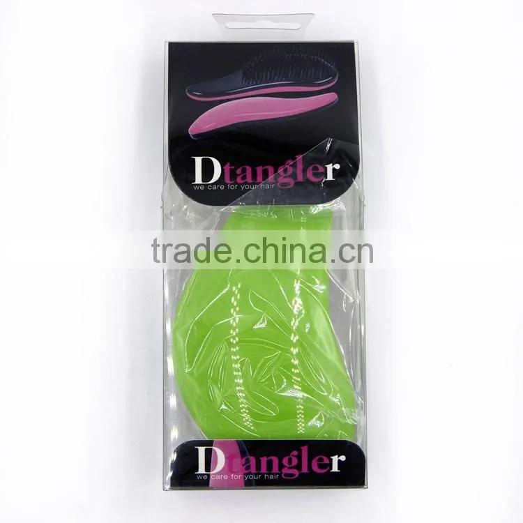 2016 The luxury gift plating detangling hair brush for girls