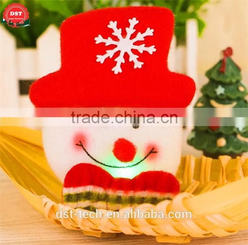 Christmas led brooch
