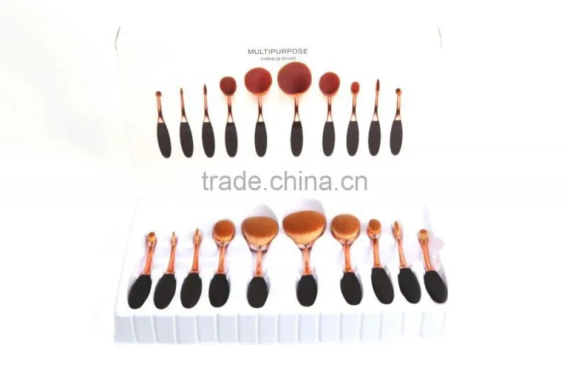 2017 New Fashion Professional Makeup Brush ,Foundation Brush Oval Makeup Brush