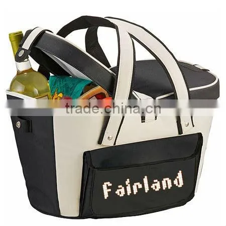 210D polyester cool bag for frozen food