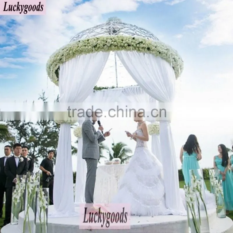 latest design 1m acrylic wedding flower stands wholesale